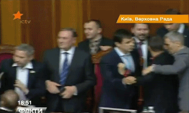 парламент, депутаты, драка, украина, рада