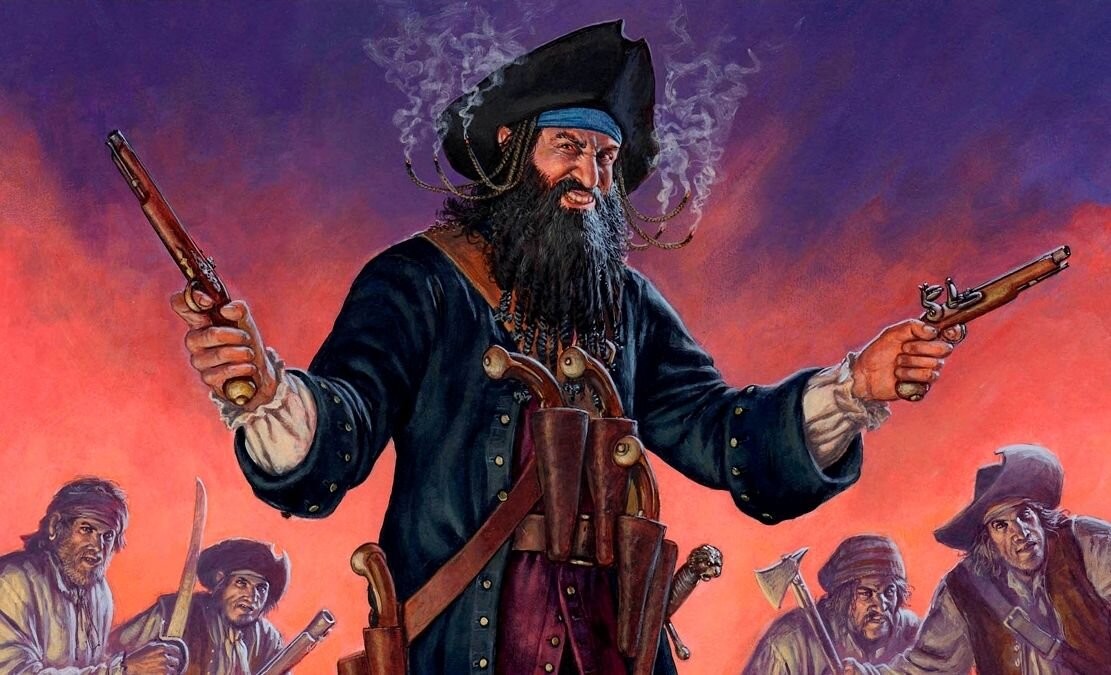 Так ли страшен был пират Чёрная Борода, как его изображают?