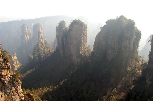 Горы Улинъюань и Национальный парк Чжанцзяцзе Китай (17 фото+видео)